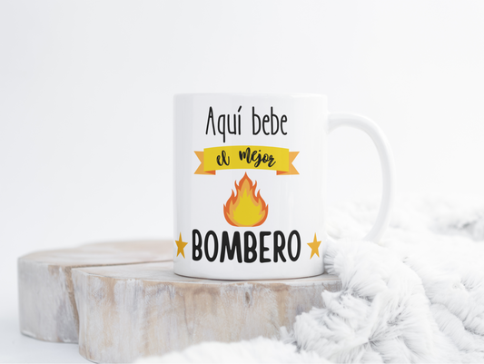 Taza - Bombero