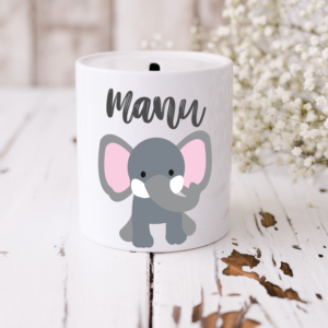 Hucha cerámica - ELEFANTE