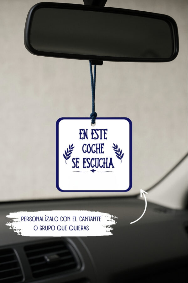 Colgador para retrovisor - PERSONALIZADO