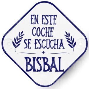 Placa coche - BISBAL