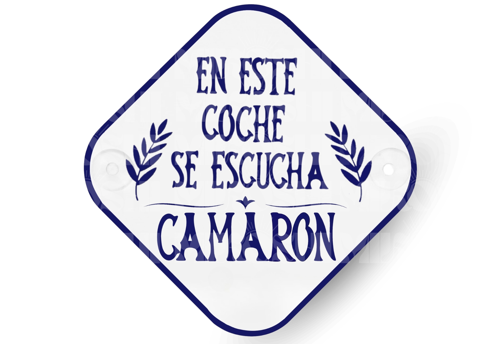 Placa coche - CAMARÓN