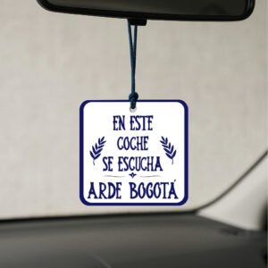 Colgador para retrovisor - ARDE BOGOTÁ